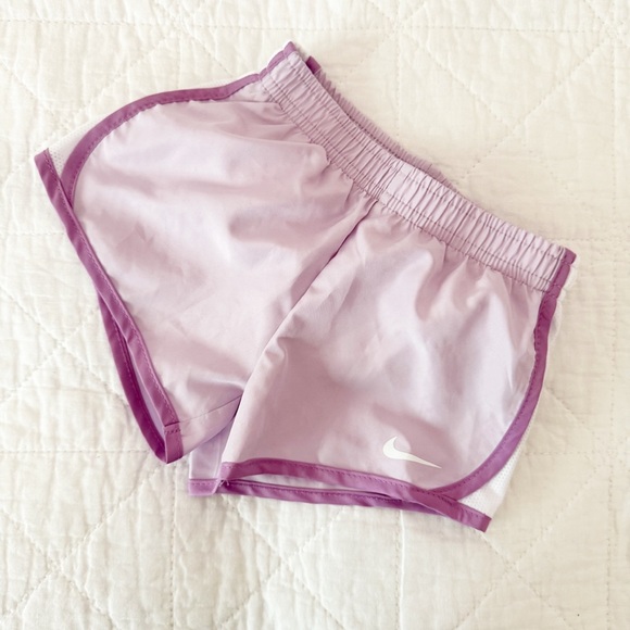 Nike Kids Dri-FIT Purple Athletic Shorts 2T - Picture 1 of 3